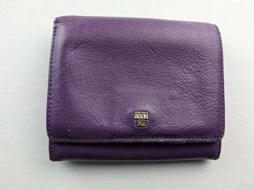 Anna sui leather snap - leather, wallet