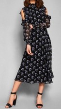 TED BAKER Cold Shoulder Ruffle