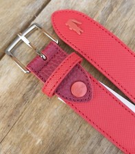 36" T90 Genuine LACOSTE Red