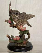 Beautiful Country Artists - Little Owl With Apple Blossom