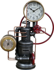 Industrial Unusual Pipe Clock