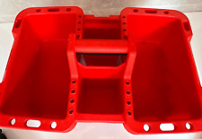 Large tool caddy with 2 Removable organiser boxes  50x34x18cm nice condition