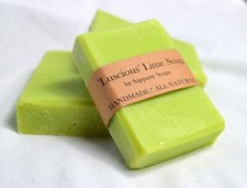 Handmade Lime Soap Vegan