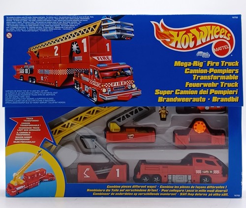1996 hot wheels mega - wheels, fire