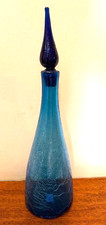 Vintage MCM Blenko 920L Blue