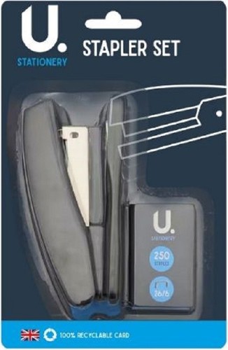 Stationery stapler set - u.stationery,