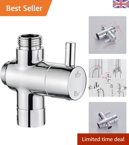 Brass way shower diverter - 3,