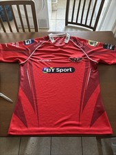 Llanelli Scarlets 2016/2017 Pro 12 Champions Home Kooga Rugby Shirt Top Jersey