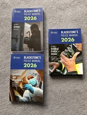 Blackstones Police Manuals