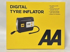 AA 12V Digital Tyre Inflator AA5502 – For Cars,Inflatables,Bicycles – Black