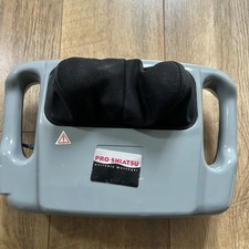 Pro Shiatsu Plus Portable Massager Massages neck/shoulders/arms/back/calves/feet