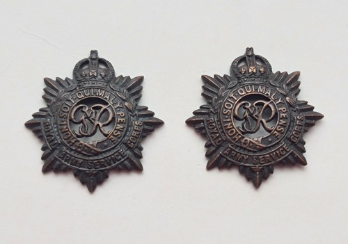 Pair ww2 royal army service - royal,