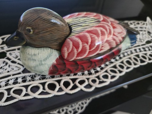 Vintage duck decoy - vintage,