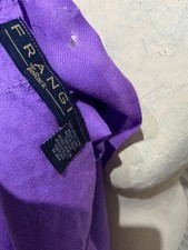 Vintage Tierack pashmina style scarf wool (few holes & fading) boho oblong S248