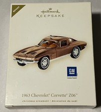 Hallmark Keepsake Christmas Ornament 1963 Chevrolet Corvette Z06 Repaint 2008