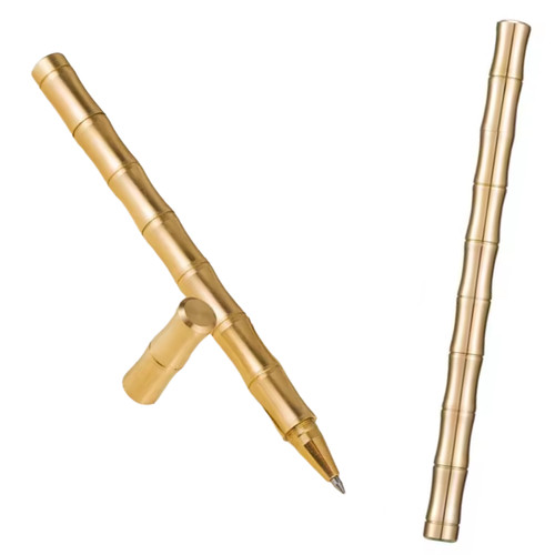 Gold metal bamboo stick - stick, gel