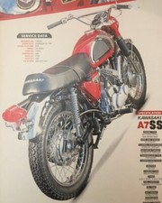KAWASAKI A7SS - 4 PAGES OF