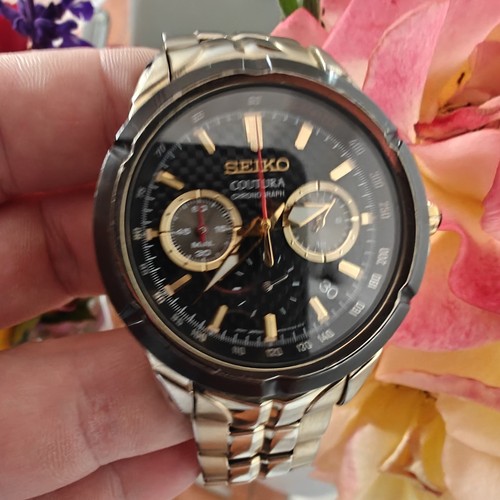 Seiko gold 8t63 01h0 coutura - seiko,
