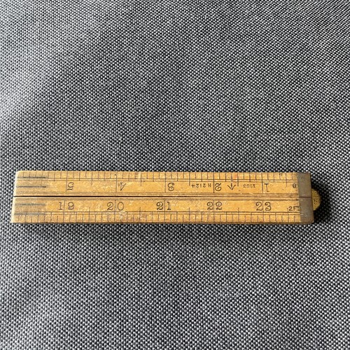 Rabone folding ruler boxwood - rabone,