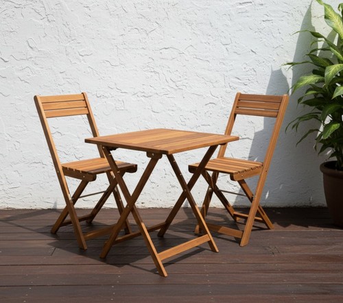 Garden wooden dining set - wooden,