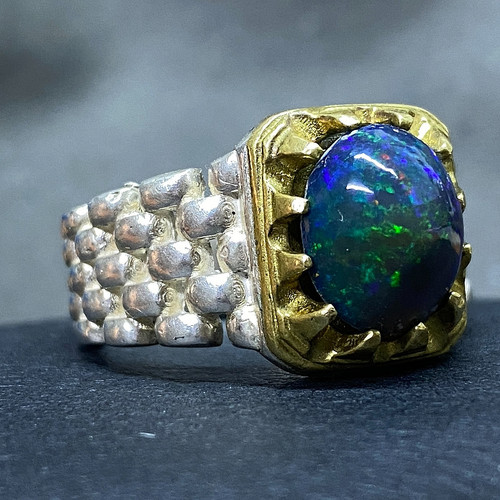 Natural full fire opal stone - natural,