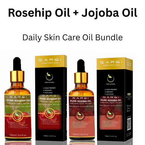Organic rosehip oil jojoba - organic, &