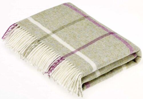 Shetland lambswool throw - shetland,