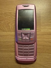 Samsung SGH E250V Pink Mobile Phone with Retro Slider