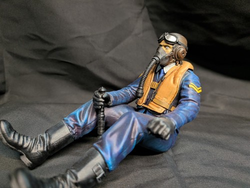 Full body ww2 raf fighter - body,