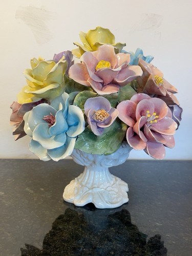 Italian majolica floral - italian,