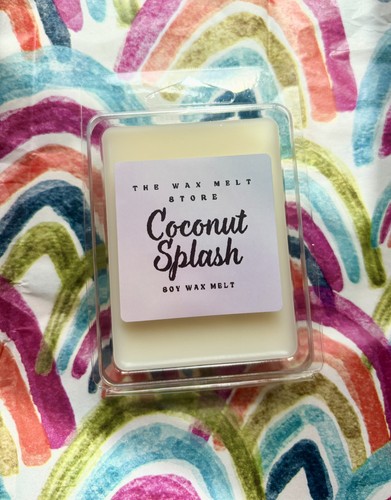 Coconut splash soy candle - splash,