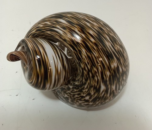 Wedgwood brown snail shell - snail,