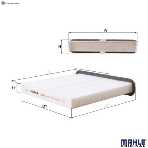Filter interior air 1361 - filter,