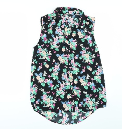 George womens black floral - george,