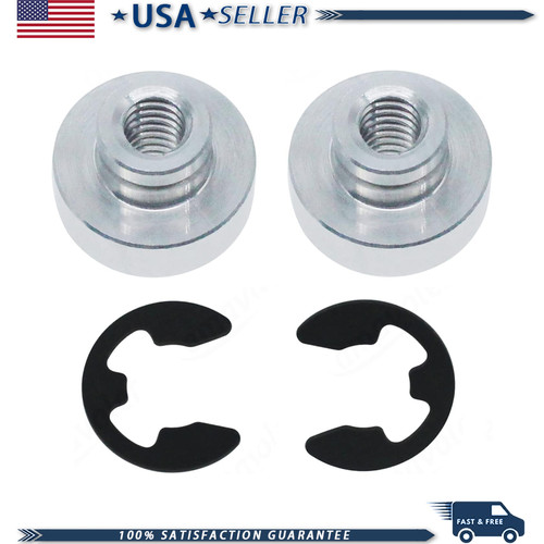 Fender seat nut kit - kit, harley