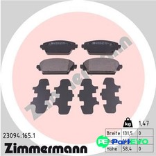 ZIMMERMANN FRONT DISC BRAKE