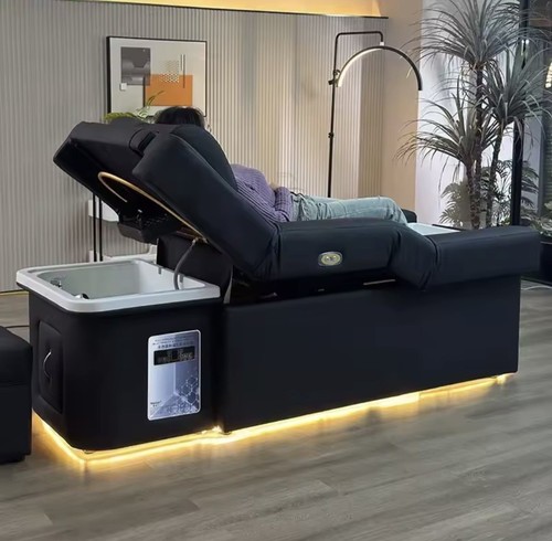 Japanese head spa therapy bed - head,