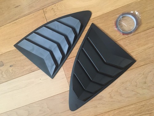 Rear quarter side window - rear,