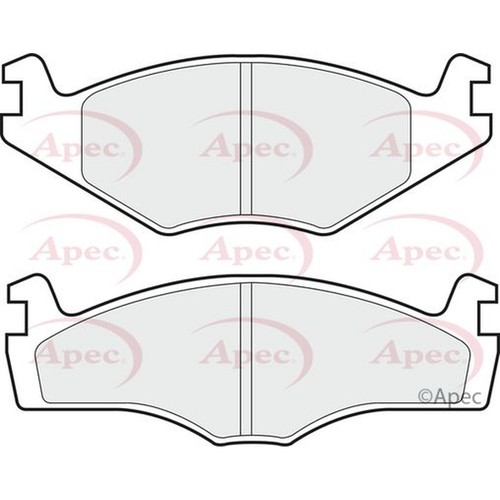 Apec brake pads pad435 - apec,