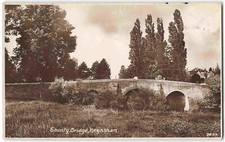 Keynsham County Bridge Somerset  Nr Bristol - 1927 Postcard R01