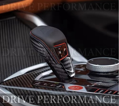 Real carbon fibre gear - carbon, knob