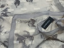 Vintage YSL Silk Scarf Floral