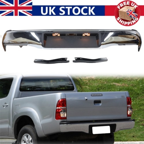 Rear bumper chrome with - rear,