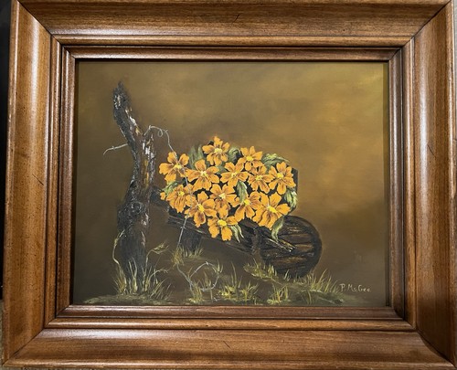 Mcgee signed original oil - original,