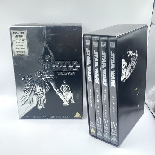Star wars dvd - movie, trilogy
