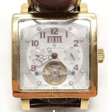CONSTANTIN WEISZ 13L314CW AUTOMATIC SQUARE CASED WRISTWATCH.