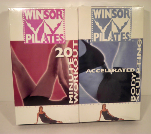 New winsor pilates set vhs - winsor, 2