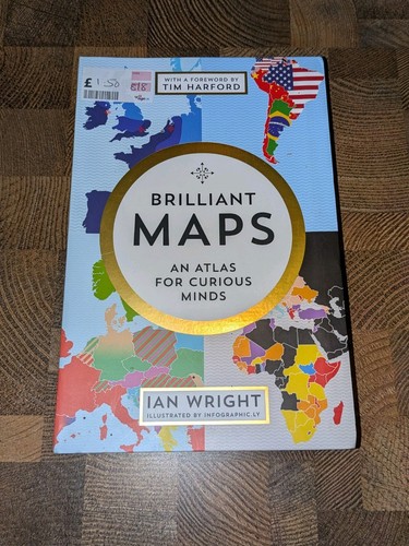 Brilliant maps atlas - maps, for
