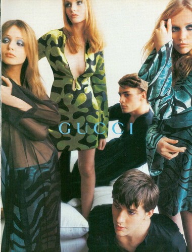 Gucci magazine print - gucci, ad