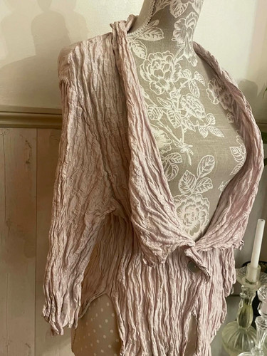 Oska silk and metal - , pink